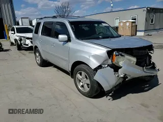 2009 Honda Pilot EX-L with VIN 5FNYF48559B020820, listed as a Copart auction lot 50194345 with 0 mi miles and Salvage Title. Bid and sale history available at carsss.com. Image 11.