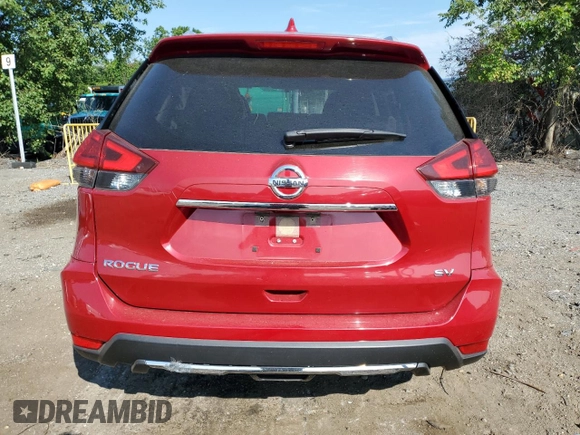 2017 Nissan Rogue SV with VIN JN8AT2MT3HW131089, listed as a Copart auction lot 62991255 with 89,213 mi miles and Salvage title. Bid and sale history available at DreamBid. Image 6.