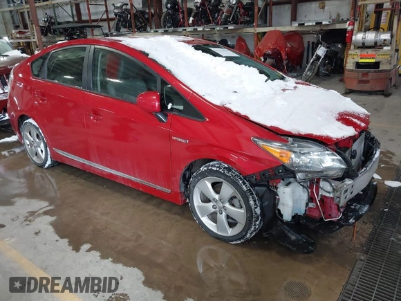 2013 Toyota Prius One with VIN JTDKN3DU3D0355839, listed as a IAAI auction lot 41563869 with 101,421 mi miles and . Bid and sale history available at DreamBid. Image 1.