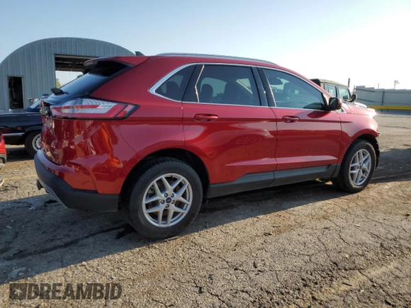 2021 Ford Edge SEL with VIN 2FMPK4J96MBA62421, listed as a Copart auction lot 69049654 with 88,496 mi miles and Salvage Title. Bid and sale history available at carsss.com. Image 3.