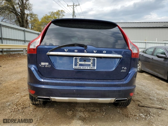 2015 Volvo XC60 T6 Platinum with VIN YV4902RV1F2718054, listed as a Copart auction lot 51828315 with 56,057 mi miles and Clean Title. Bid and sale history available at carsss.com. Image 6.