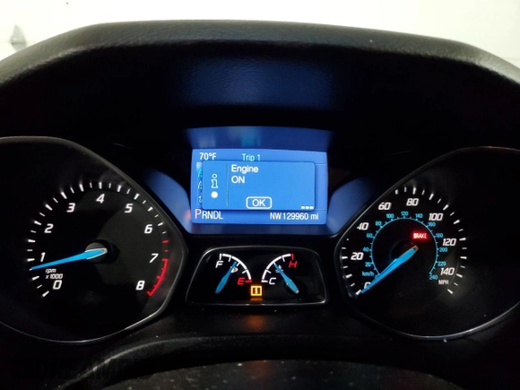 2014 Ford Focus SE with VIN 1FADP3F22EL134480, listed as a Copart auction lot 53959235 with 129,960 mi miles and Clean Title. Bid and sale history available at carsss.com. Image 9.