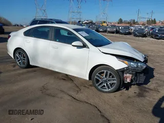 2019 Kia Forte S with VIN 3KPF34AD2KE017130, listed as a IAAI auction lot 41654873 with 154,038 mi miles. Bid and sale history available at carsss.com. Image 1.