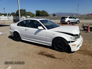 2005 BMW 3 Series 330Ci with VIN WBABD53475PL17407, listed as a Copart auction lot 76088604 with 157,055 mi miles and Salvage Title. Bid and sale history available at carsss.com. Image 4.
