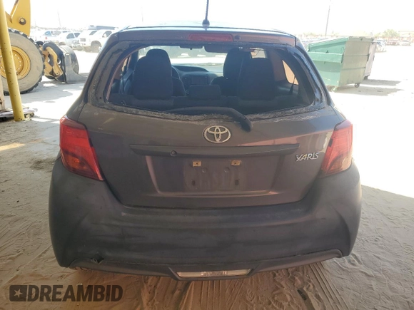 2015 Toyota Yaris L with VIN VNKJTUD34FA022603, listed as a Copart auction lot 55862625 with 161,143 mi miles and Clean title. Bid and sale history available at DreamBid. Image 6.