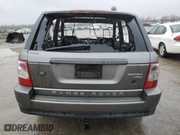 2009 Land Rover Range Rover Sport HSE with VIN SALSF25499A214547, listed as a Copart auction lot 41857865 with Not provided miles and Non repairable. Bid and sale history available at DreamBid. Image 6.