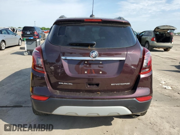 2018 Buick Encore Preferred with VIN KL4CJASB5JB632121, listed as a Copart auction lot 55788445 with 88,232 mi miles and Clean Title. Bid and sale history available at DreamBid. Image 6.