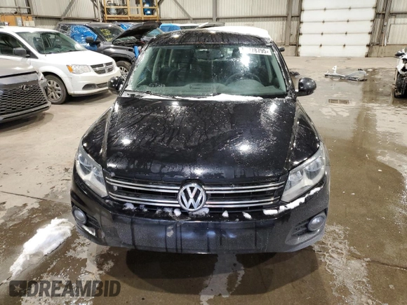 2013 Volkswagen Tiguan with VIN WVGHV7AX3DW520782, listed as a Copart auction lot 88778795 with 162,772 mi miles and Salvage Title. Bid and sale history available at DreamBid. Image 5.