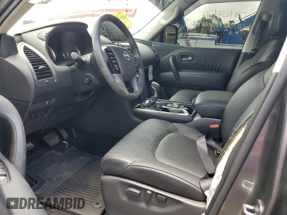 2023 Nissan Armada SV with VIN JN8AY2ACXP9180180, listed as a Copart auction lot 66499514 with Not Provided miles and Salvage Title. Bid and sale history available at carsss.com. Image 7.