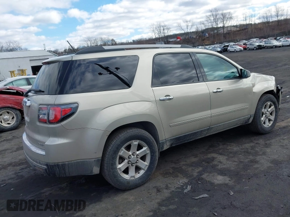 2015 GMC Acadia SLE with VIN 1GKKVPKD1FJ250809, listed as a IAAI auction lot 41703243 with 131,830 mi miles. Bid and sale history available at carsss.com. Image 4.