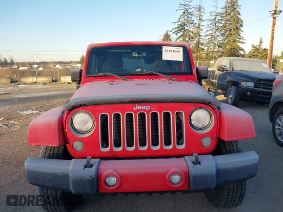 2018 Jeep Wrangler Sahara z VIN 1C4AJWBG2JL936412, wystawiony jako IAAI lot #41381668 z przebiegiem 82 535 mil mil oraz . Historia ofert i sprzedaży dostępna na DreamBid. Obrazek 12.