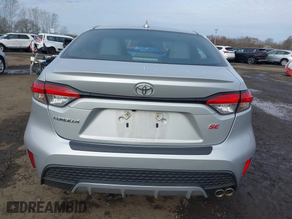 2022 Toyota Corolla SE with VIN 5YFS4MCE2NP108810, listed as a IAAI auction lot 41996376 with 45,701 mi miles and . Bid and sale history available at DreamBid. Image 16.
