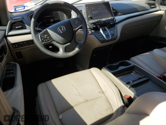 2023 Honda Odyssey EX-L с VIN 5FNRL6H64PB032715, выставлен на аукционе Copart как лот 52238215 с пробегом 39 871 миль миль и Списание • Salvage title. История ставок и продаж доступна на DreamBid. Изображение 8.