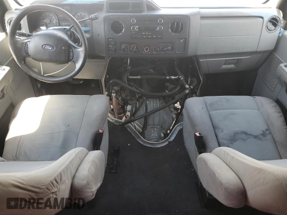 2010 Ford Econoline Passenger XL with VIN 1FBSS3BL2ADA62090, listed as a Copart auction lot 55746564 with Not Provided miles and Clean Title. Bid and sale history available at DreamBid. Image 8.