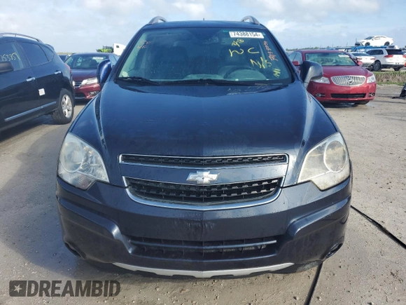 2014 Chevrolet Captiva Sport LTZ with VIN 3GNAL4EK4ES573181, listed as a Copart auction lot 74388154 with Not Provided miles and Non Repairable. Bid and sale history available at DreamBid. Image 5.