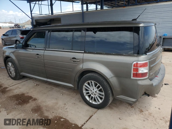 2014 Ford Flex SEL z VIN 2FMGK5C81EBD07735, wystawiony jako Copart lot #54910655 z przebiegiem 197 954 mil mil oraz Szkody całkowita. Historia ofert i sprzedaży dostępna na DreamBid. Obrazek 2.