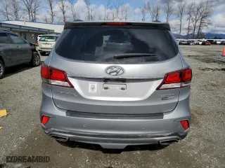 2017 Hyundai Santa Fe Limited Ultimate with VIN KM8SRDHF1HU240527, listed as a Copart auction lot 49516275 with 74,641 mi miles and Salvage Title. Bid and sale history available at carsss.com. Image 6.