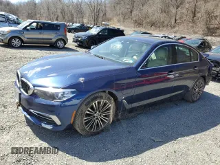 2018 BMW 5 Series 530e xDrive with VIN WBAJB1C57JB085417, listed as a Copart auction lot 50514435 with Not Provided miles and Salvage Title. Bid and sale history available at carsss.com. Image 1.