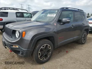 2016 Jeep Renegade Trailhawk z VIN ZACCJBCT5GPE16139, wystawiony jako Copart lot #62498705 z przebiegiem 117 080 mil mil oraz Szkoda całkowita • Salvage title. Historia ofert i sprzedaży dostępna na DreamBid. Obrazek 1.
