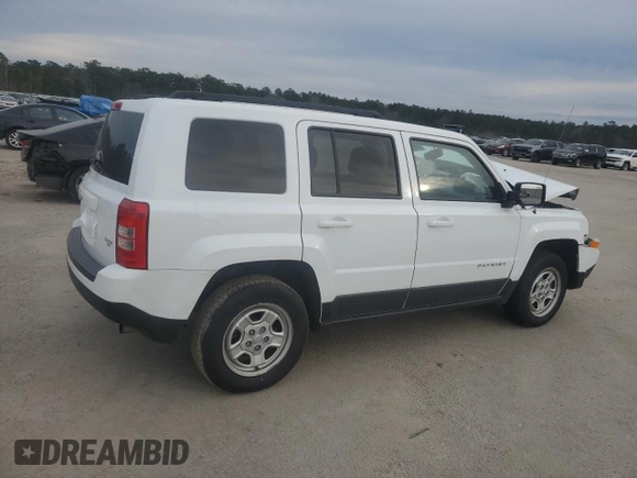 2017 Jeep Patriot Sport with VIN 1C4NJRBB4HD142216, listed as a Copart auction lot 45663125 with Not provided miles and Salvage title. Bid and sale history available at DreamBid. Image 3.