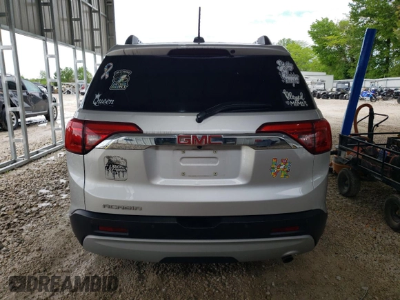 2017 GMC Acadia SLE with VIN 1GKKNLLA6HZ280888, listed as a Copart auction lot 55482015 with Not provided miles and Non repairable. Bid and sale history available at DreamBid. Image 6.
