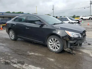 2015 Buick LaCrosse Leather with VIN 1G4GB5G30FF137138, listed as a Copart auction lot 54259285 with 169,384 mi miles and Salvage Title. Bid and sale history available at DreamBid. Image 4.