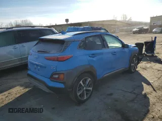 2020 Hyundai Kona Limited with VIN KM8K3CA52LU522505, listed as a Copart auction lot 71314622 with 25,257 mi miles. Bid and sale history available at carsss.com. Image 3.