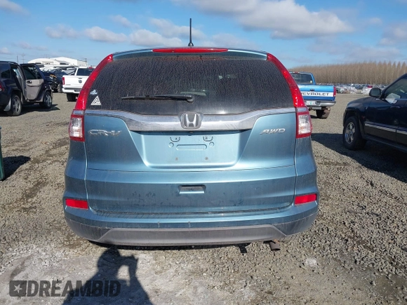 2016 Honda CR-V SE with VIN 2HKRM4H44GH656502, listed as a IAAI auction lot 41725344 with 44,783 mi miles and . Bid and sale history available at carsss.com. Image 16.