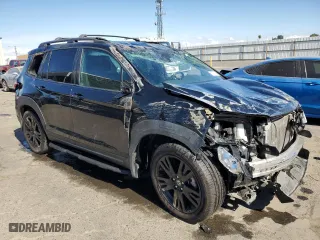 2019 Honda Passport Sport with VIN 5FNYF7H26KB008589, listed as a Copart auction lot 76075454 with 39,262 mi miles and Salvage Title. Bid and sale history available at carsss.com. Image 4.
