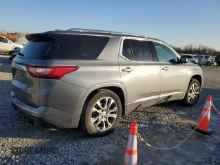2020 Chevrolet Traverse Premier with VIN 1GNEVKKW8LJ129713, listed as a Copart auction lot 42385985 with 71,527 mi miles and Salvage Title. Bid and sale history available at carsss.com. Image 3.