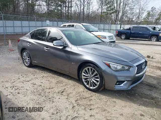 2018 Infiniti Q50 3.0t SPORT with VIN JN1EV7AR1JM440366, listed as a IAAI auction lot 41468676 with 89,065 mi miles. Bid and sale history available at carsss.com. Image 1.