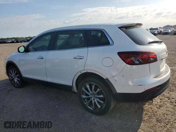 2014 Mazda CX-9 Grand Touring with VIN JM3TB2DA1E0431774, listed as a Copart auction lot 55666385 with 116,100 mi miles and Clean title. Bid and sale history available at DreamBid. Image 2.