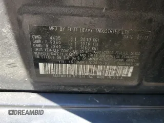 2013 Subaru Legacy Limited with VIN 4S3BMBK67D3035763, listed as a Copart auction lot 54105765 with Not Provided miles and Salvage Title. Bid and sale history available at DreamBid. Image 13.