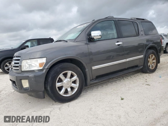 2006 Infiniti QX56 z VIN 5N3AA08A96N800292, wystawiony jako Copart lot #42050855 z przebiegiem 305 926 mil mil oraz Czysty tytuł • Clean title. Historia ofert i sprzedaży dostępna na DreamBid. Obrazek 1.