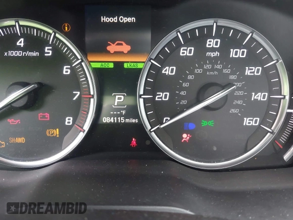2018 Acura MDX w/Technology Pkg with VIN 5J8YD4H53JL006200, listed as a IAAI auction lot 41881504 with 84,115 mi miles. Bid and sale history available at carsss.com. Image 7.