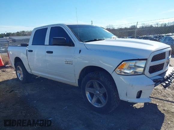2018 Ram 1500 Express with VIN 1C6RR7KG1JS258489, listed as a IAAI auction lot 41324117 with 65,246 mi miles and . Bid and sale history available at DreamBid. Image 1.
