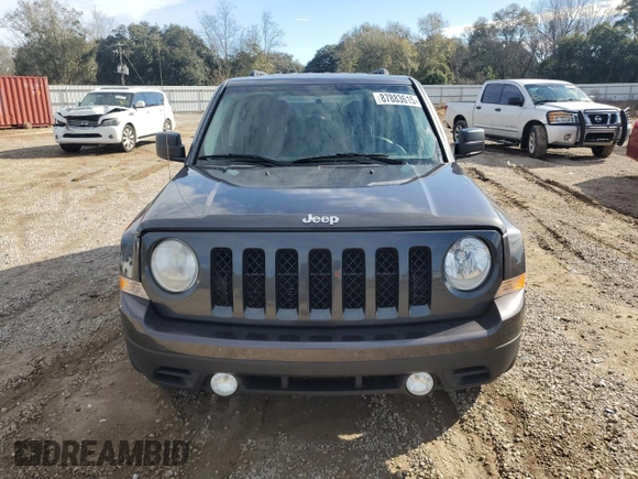 2015 Jeep Patriot Latitude with VIN 1C4NJPFBXFD281214, listed as a Copart auction lot 87883615 with 106,402 mi miles and Salvage Title. Bid and sale history available at DreamBid. Image 5.