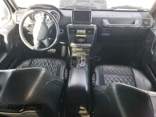 2016 Mercedes-Benz G-Class G 63 AMG with VIN WDCYC7DF4GX252430, listed as a Copart auction lot 84421204 with 89,219 mi miles and Clean Title. Bid and sale history available at carsss.com. Image 8.