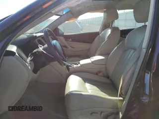 2016 Infiniti QX50 with VIN JN1BJ0RR2GM261126, listed as a Copart auction lot 83678614 with 36,164 mi miles and Salvage Title. Bid and sale history available at carsss.com. Image 7.