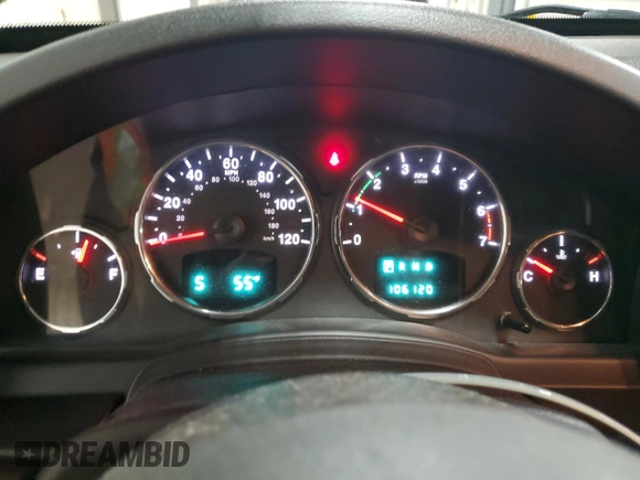 2011 Jeep Liberty Sport with VIN 1J4PN2GK5BW521504, listed as a Copart auction lot 53458415 with 106,120 mi miles and Salvage Title. Bid and sale history available at carsss.com. Image 9.