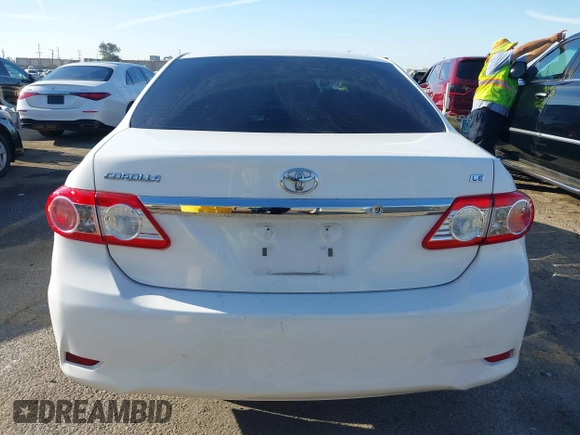 2011 Toyota Corolla L with VIN 2T1BU4EE7BC672168, listed as a IAAI auction lot 41735610 with 168,274 mi miles. Bid and sale history available at carsss.com. Image 16.