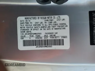 2017 Nissan GT-R Premium z VIN JN1AR5EF4HM820593, wystawiony jako Copart lot #73290464 z przebiegiem 13 339 mil mil oraz Szkoda całkowita • Salvage title. Historia ofert i sprzedaży dostępna na DreamBid. Obrazek 12.