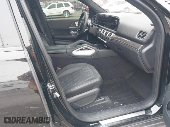2024 Mercedes-Benz GLS 63 AMG with VIN 4JGFF8KE1RB077568, listed as a IAAI auction lot 41500870 with 15,854 mi miles and . Bid and sale history available at DreamBid. Image 5.