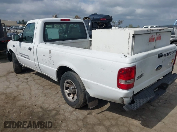 2007 Ford Ranger XL with VIN 1FTYR10U07PA16279, listed as a IAAI auction lot 42139559 with 288,087 mi miles. Bid and sale history available at carsss.com. Image 3.