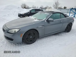 2012 BMW 6 Series 650i with VIN WBALZ3C5XCDL71219, listed as a Copart auction lot 41820525 with 149,023 mi miles and Clean Title. Bid and sale history available at carsss.com. Image 1.