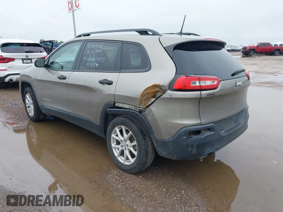 2017 Jeep Cherokee Altitude with VIN 1C4PJLABXHW613975, listed as a IAAI auction lot 42122784 with 101,626 mi miles and . Bid and sale history available at DreamBid. Image 3.