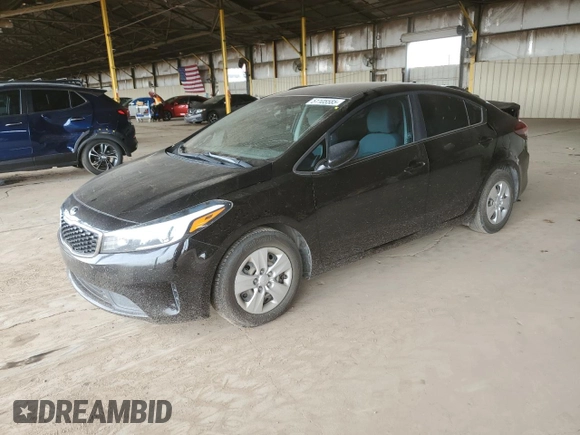 2018 Kia Forte LX with VIN 3KPFL4A76JE253854, listed as a Copart auction lot 51105585 with 181,243 mi miles and Salvage Title. Bid and sale history available at carsss.com. Image 1.