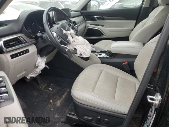 2022 Kia Telluride EX with VIN 5XYP34HC4NG239743, listed as a Copart auction lot 56178205 with Not provided miles and Salvage title. Bid and sale history available at DreamBid. Image 7.