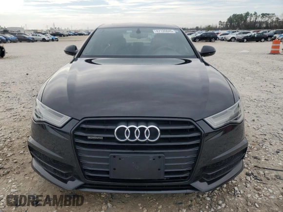 2018 Audi A6 Premium Plus with VIN WAUG3AFC9JN043198, listed as a Copart auction lot 47135845 with 61,126 mi miles and Salvage Title. Bid and sale history available at carsss.com. Image 5.