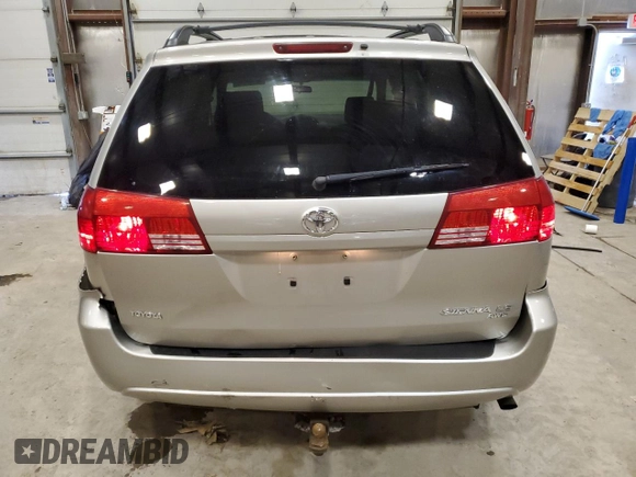 2005 Toyota Sienna LE with VIN 5TDBA23C05S047380, listed as a Copart auction lot 48168415 with 101,252 mi miles and Non Repairable. Bid and sale history available at carsss.com. Image 6.